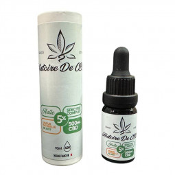 HUILE CBD - 5% - 500MG - FULL SPECTRUM - HISTOIRE DE CBD - MADE IN FRANCE