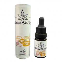 HUILE CBD - 10 % - 1000 MG - FULL SPECTRUM - HISTOIRE DE CBD - MADE IN FRANCE