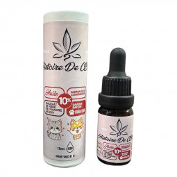 HUILE CBD 10% BACON - POUR ANIMAUX - HISTOIRE DE CBD - MADE IN FRANCE