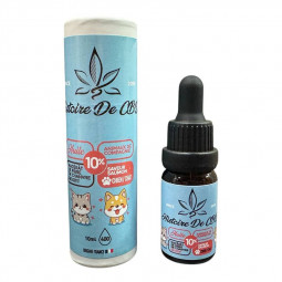 HUILE CBD 10% SAUMON - POUR ANIMAUX - HISTOIRE DE CBD - MADE IN FRANCE