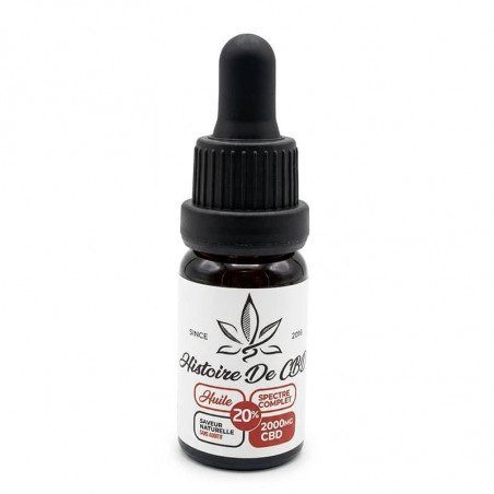 huile CBD 20% forte concentration douleurs chroniques France