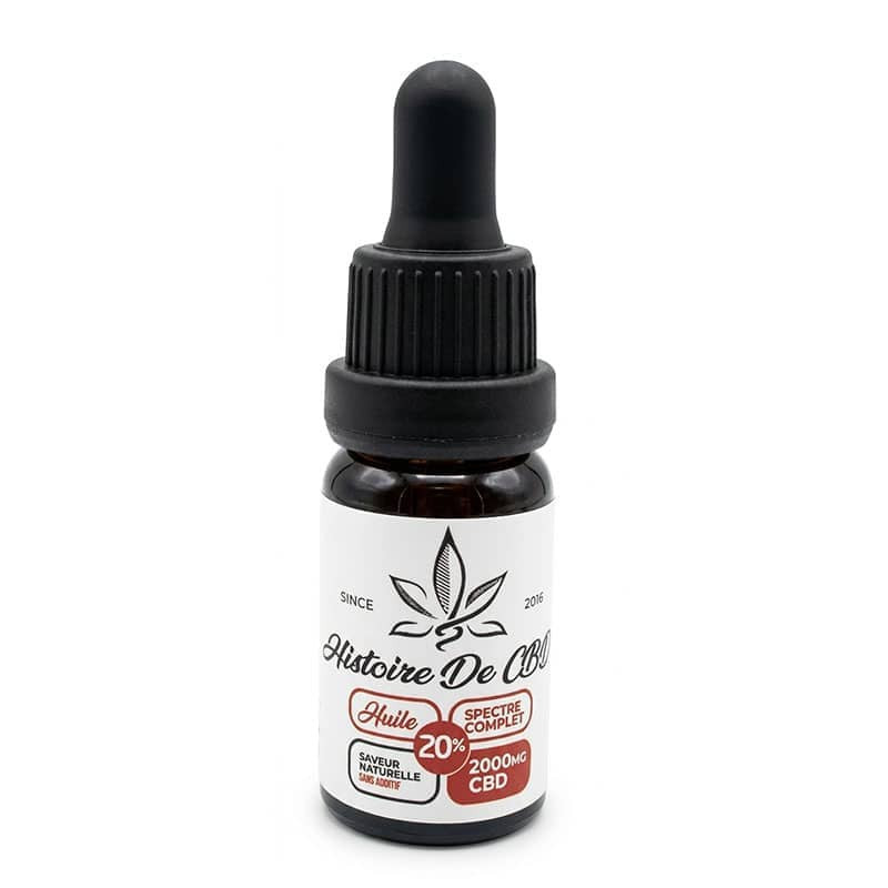 huile CBD 20% forte concentration douleurs chroniques France